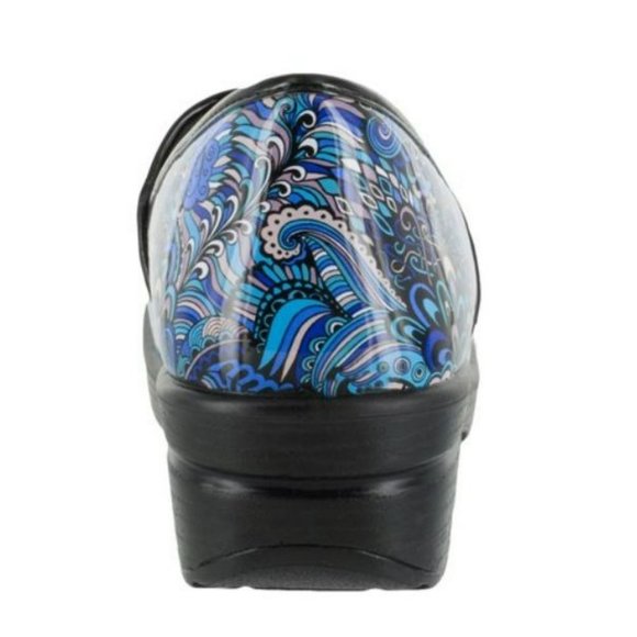 Easy Work By Easy Street Lyndee Health Care Professional Shoes, Blue Women's 8M - Picture 5 of 16